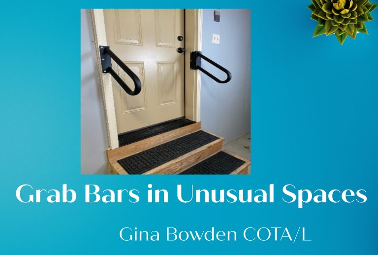 Grab Bars in Unusual Spaces