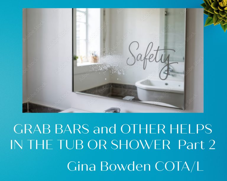 Grab Bars and Shower Safety Part 2