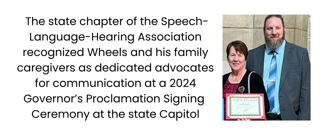 Family honored as dedicated communication advocates