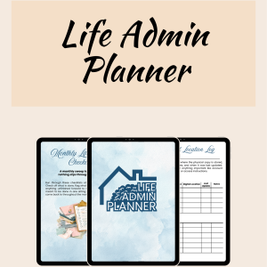 Life Admin Planner
